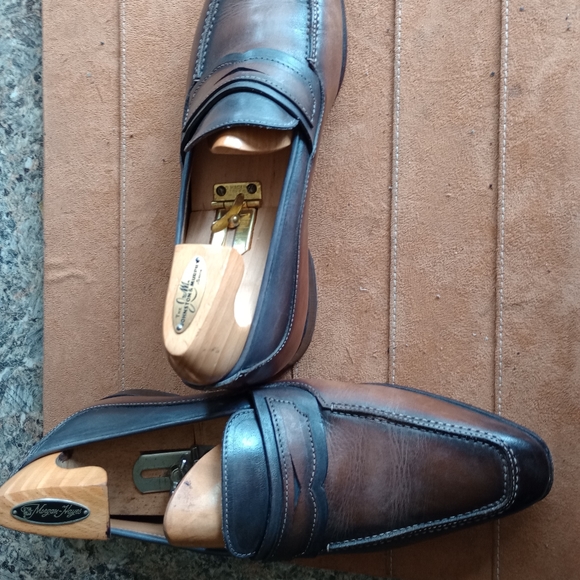 PAUL STUART Men\'s Two-Tone Brown Dress Slipon Loafer Size 9.5 (35) main image 4